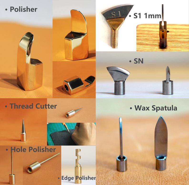 Wax spatula iron tip for creasing machine, regad